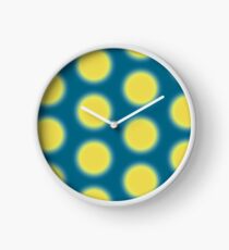 lime punch design Clock