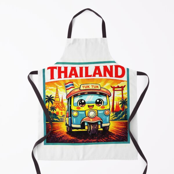Item preview, Vintage Tuk Tuk Travel Poster designed and sold by Thai Vibe Studio.