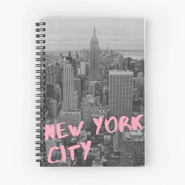 Item preview, New York City Black and White and Pink designed and sold by isjakistudio.