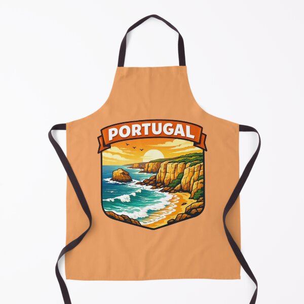Item preview, Portugal Coastal Cliffs designed and sold by Myra365Art.