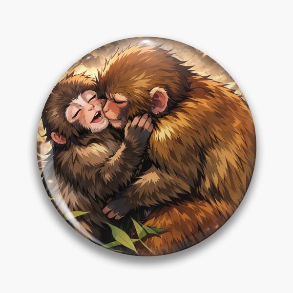 Item preview, Punch the Monkey – Viral Baby Monkey Plush Friend Japan Zoo Story designed and sold by flowerpower999.