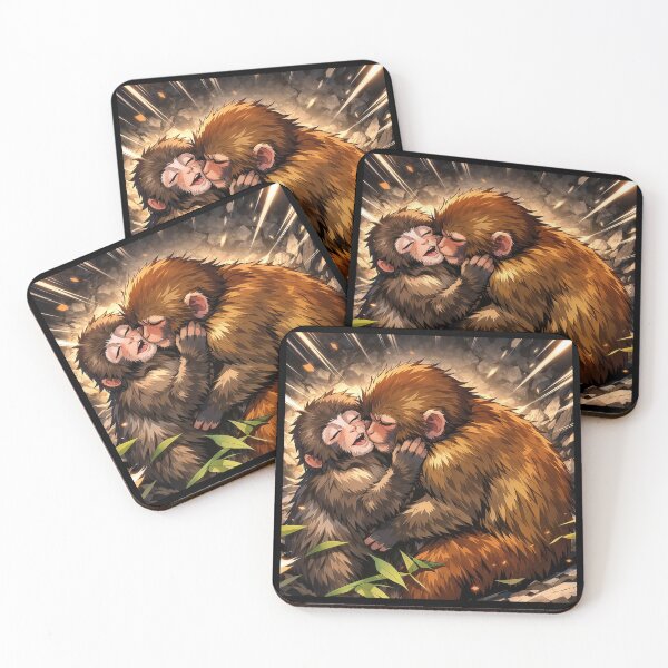 Item preview, Punch the Monkey – Viral Baby Monkey Plush Friend Japan Zoo Story designed and sold by flowerpower999.