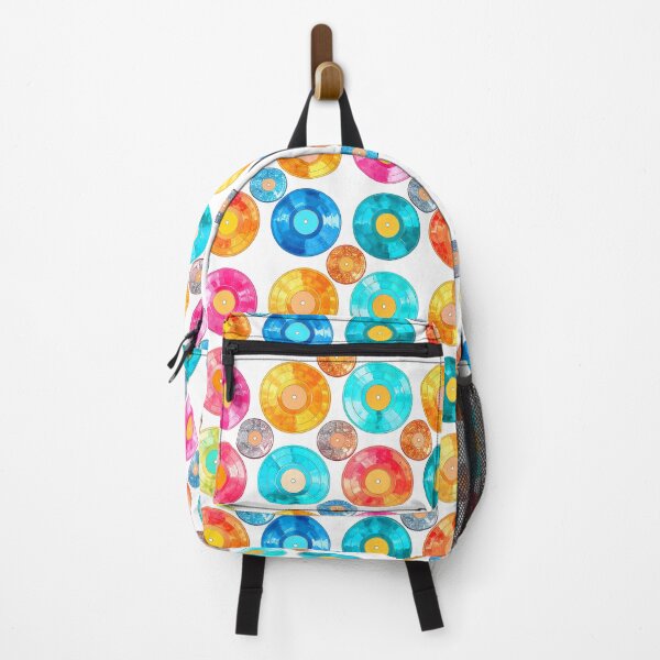 Item preview, Retro Vinyl Records Colorful Groovy Pattern Design Art designed and sold by DEC02.