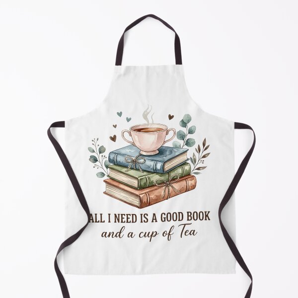 Item preview, All I Need Is A Good Book And A Cup Of Tea designed and sold by Steele-Art.