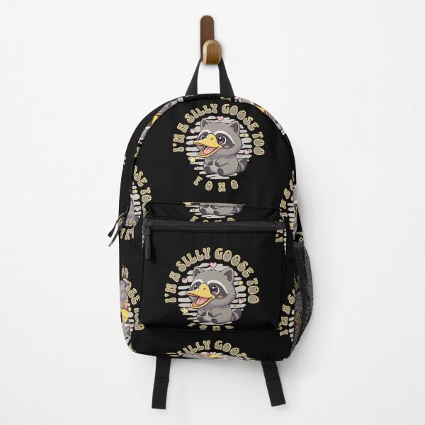 Item preview, Silly Goose Racoon FOMO designed and sold by Shy Fractal Designs.
