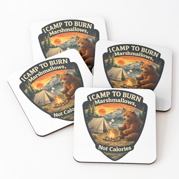 Item preview, Camping Funny I Camp To Burn Marshmallows Not Calories designed and sold by ryanapples2.