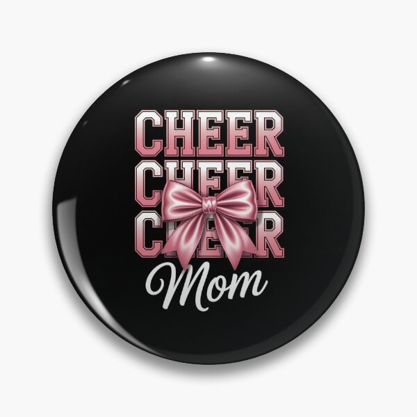 Item preview, Cheer Mom Cheerleader Coquette Bow Mom designed and sold by Moon-Ape.