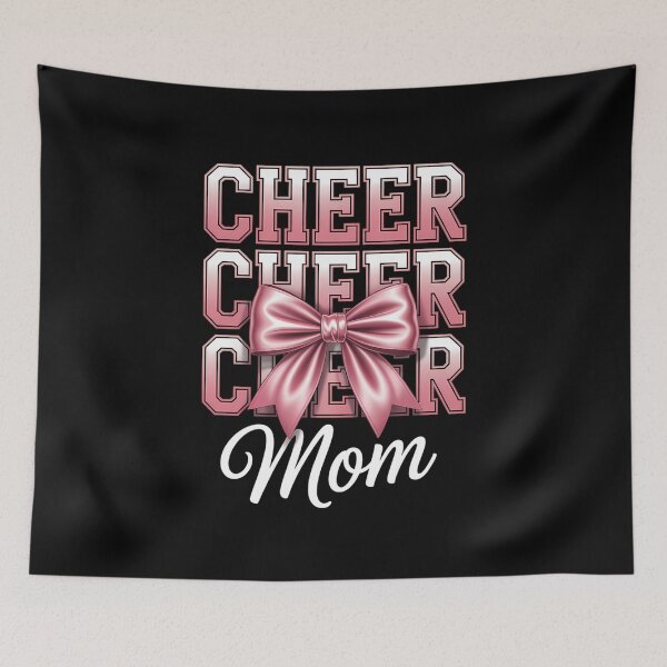 Item preview, Cheer Mom Cheerleader Coquette Bow Mom designed and sold by Moon-Ape.