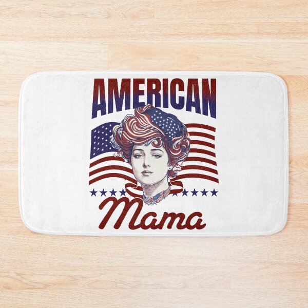 Item preview, Vintage American Mama - Victorian Gibson Girl Patriotic Art designed and sold by The Archive Alchemist.