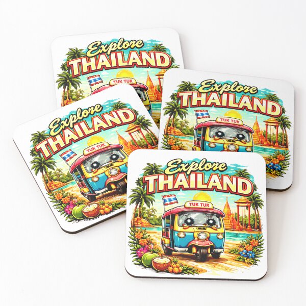 Item preview, Explore Thailand Tuk Tuk Adventure designed and sold by Thai Vibe Studio.