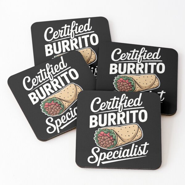 Item preview, Certified Burrito Specialist - Burritos designed and sold by Moon-Ape.