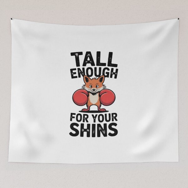 Item preview, Tall Enough Shins Red Fox designed and sold by DariaOltes.