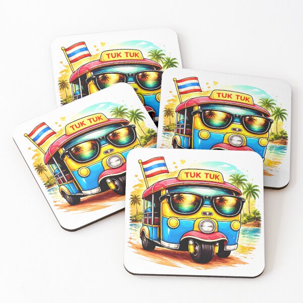 Item preview, Tuk Tuk Beach Vacation Thailand designed and sold by Thai Vibe Studio.