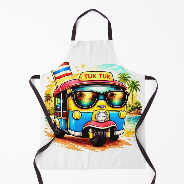 Item preview, Tuk Tuk Beach Vacation Thailand designed and sold by Thai Vibe Studio.