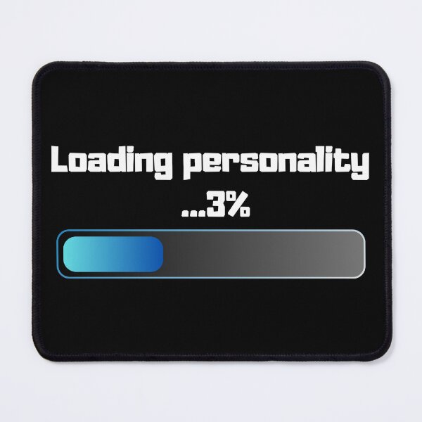 Item preview, Loading Personality 3% Funny Minimalist Design designed and sold by Threadara.