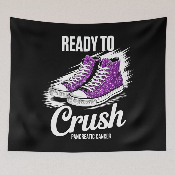 Item preview, Pancreatic Cancer Awareness Month Ready to Crush Pancreatic designed and sold by HellD3vil-Art.
