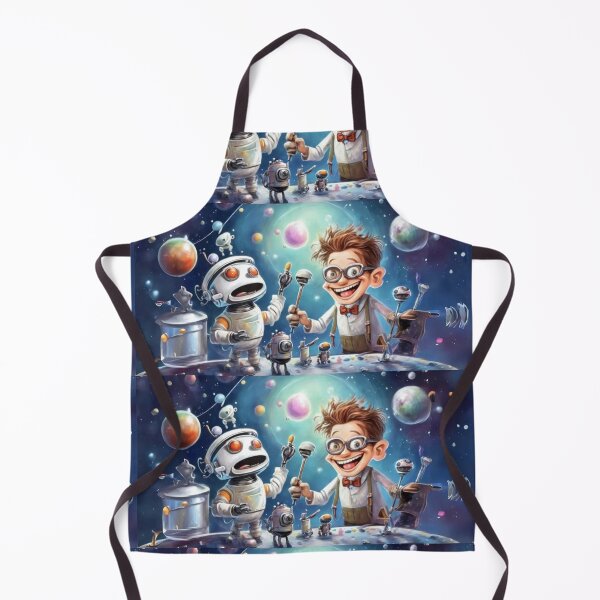 Item preview, Space Dreamer Boy – Future Sci-Fi Kid Illustration designed and sold by EchoWave11.