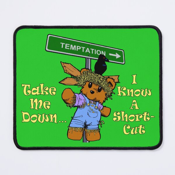 Item preview, Temptation Scarecrow Teddy designed and sold by Grimstoybox.