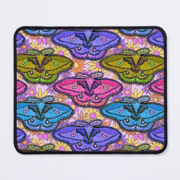 Item preview, Embroidered Moths designed and sold by beesocks.