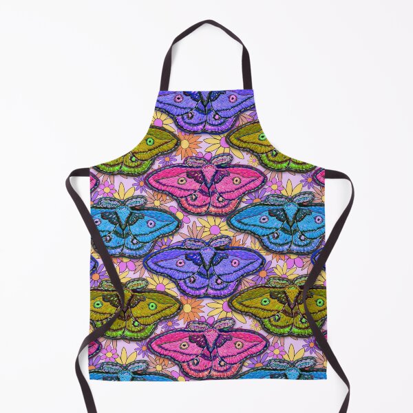 Item preview, Embroidered Moths designed and sold by beesocks.