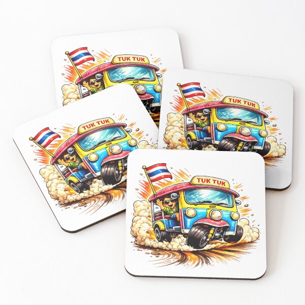 Item preview, Drift Tuk Tuk Funny Ride designed and sold by Thai Vibe Studio.
