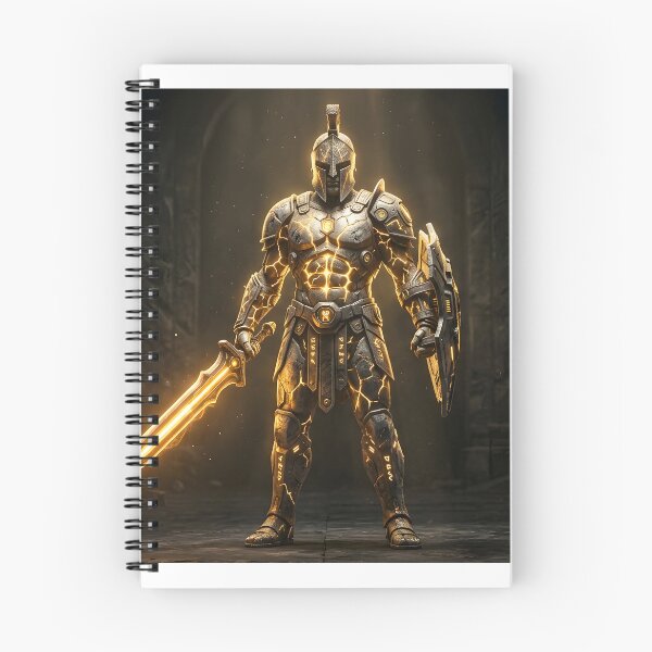 Item preview, Golden Guardian: Light of Valor designed and sold by Hustle DNA Studio.