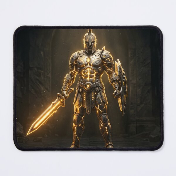 Item preview, Golden Guardian: Light of Valor designed and sold by Hustle DNA Studio.