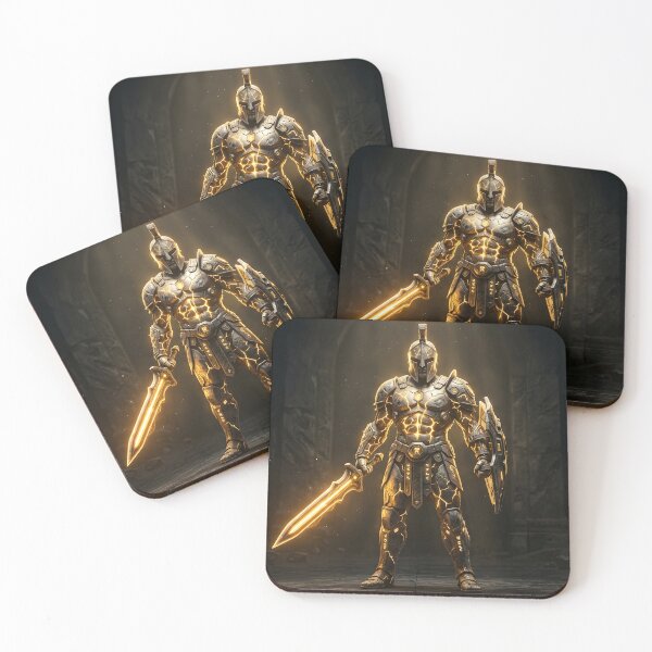 Item preview, Golden Guardian: Light of Valor designed and sold by Hustle DNA Studio.
