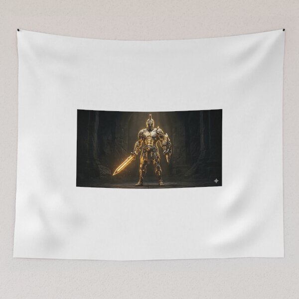 Item preview, Golden Guardian: Light of Valor designed and sold by Hustle DNA Studio.