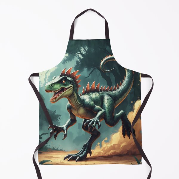 Item preview, Velociraptor - Dinosaur Fantasy Art designed and sold by Lucid Dream Pixel.