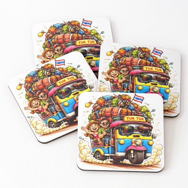Item preview, Crazy Tuk Tuk Tourist Ride designed and sold by Thai Vibe Studio.