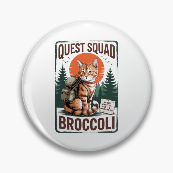 Item preview, Quest Fantasy Squad Broccoli Cat designed and sold by HellD3vil-Art.