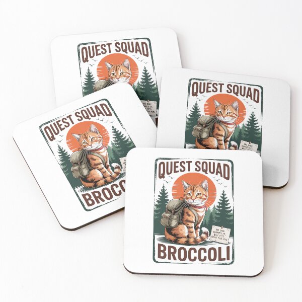Item preview, Quest Fantasy Squad Broccoli Cat designed and sold by HellD3vil-Art.