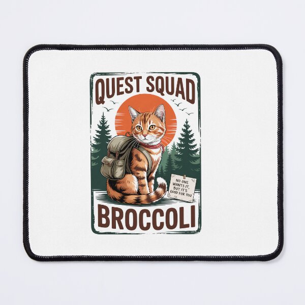 Item preview, Quest Fantasy Squad Broccoli Cat designed and sold by HellD3vil-Art.