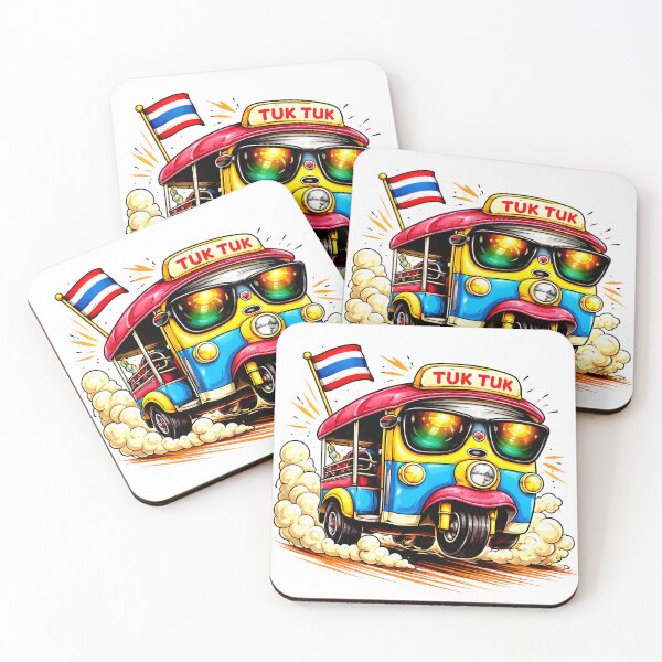 Item preview, Fast Tuk Tuk Racing Style designed and sold by Thai Vibe Studio.