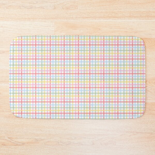 Item preview, Pastel Preppy Gingham Pattern | Easter Spring Checkered Aesthetic | Pink Green Yellow Blue Red Plaid designed and sold by TheSmartyArty.
