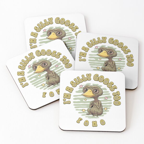Item preview, Silly Goose ET Alien FOMO designed and sold by Shy Fractal Designs.