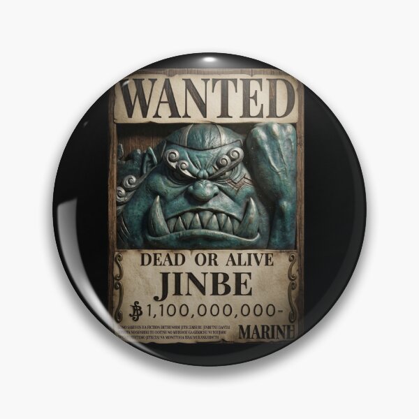Item preview, Wanted Jinbe designed and sold by AllOutDesigns.