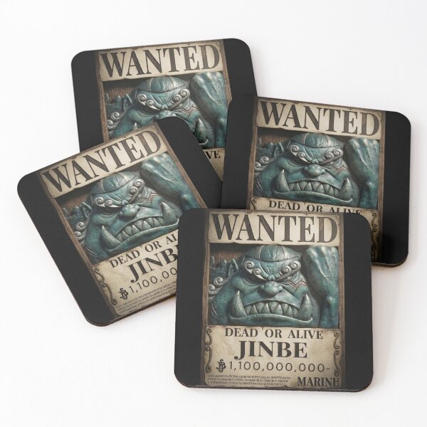 Item preview, Wanted Jinbe designed and sold by AllOutDesigns.