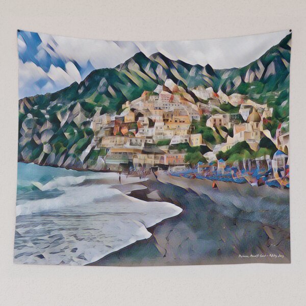 Item preview, Positano, Amalfi Coast designed and sold by Nicky Jury.