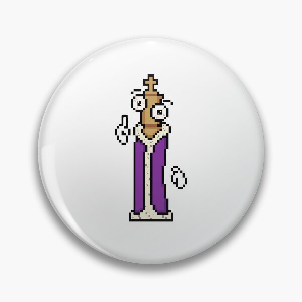 Item preview, Kinger pixel art designed and sold by SherlockonOpium.