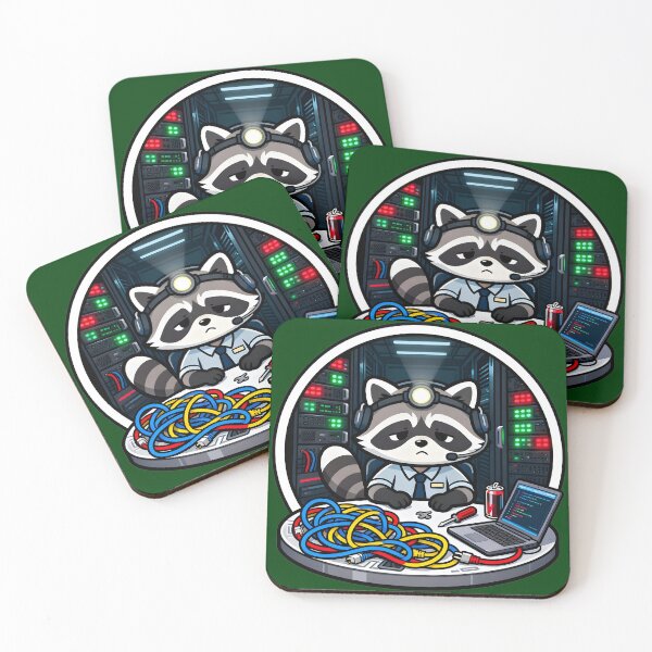 Item preview, IT Support Raccoon: SysAdmin in Crisis designed and sold by BGM by AI.