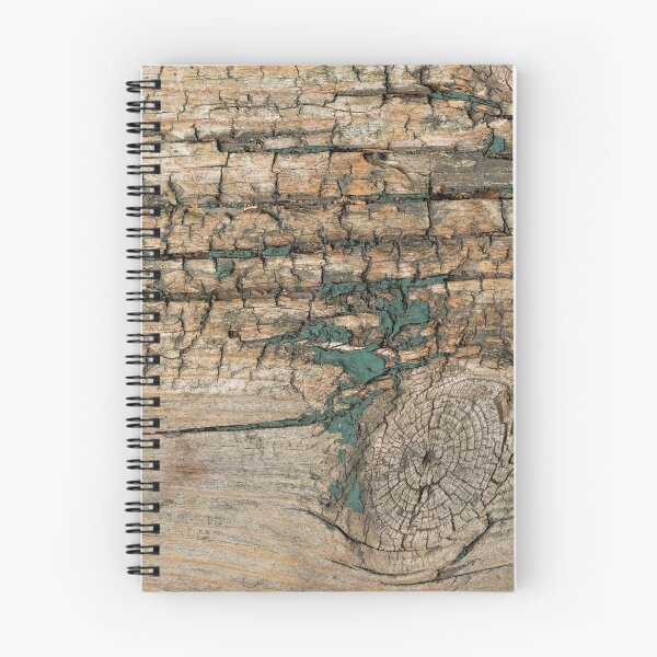 Item preview, Rustic Wood Ages Gracefully - Beautiful Weathered Wooden Plank - knotty wood weathered turquoise paint designed and sold by TurningMoss.