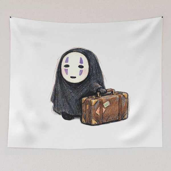 Item preview, NO FACE VINTAGE SUITCASE designed and sold by LIS AND MELIVERSO.