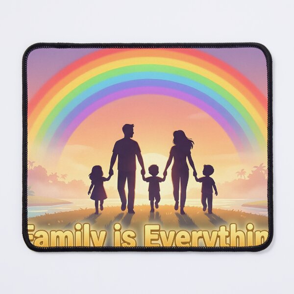 Item preview, Under One Rainbow: Where Family Means Everything designed and sold by Hustle DNA Studio.