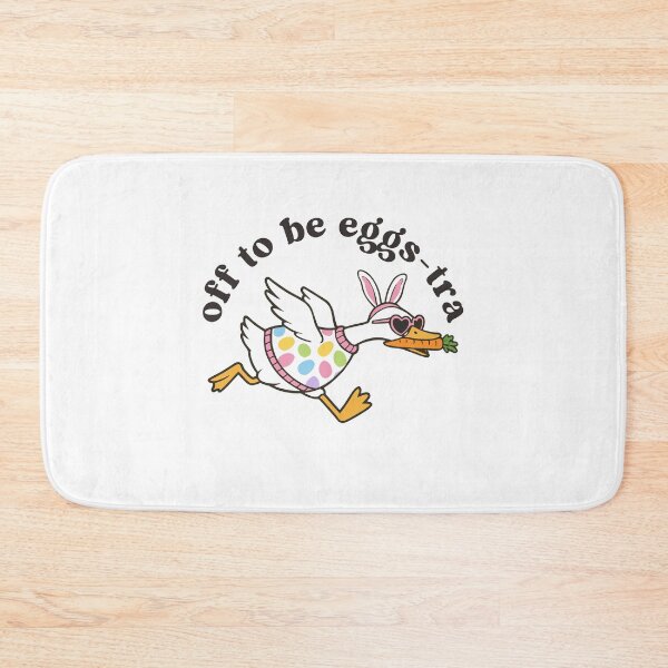 Item preview, Off To Be Egg-stra Funny Easter Goose designed and sold by gunaone-design.