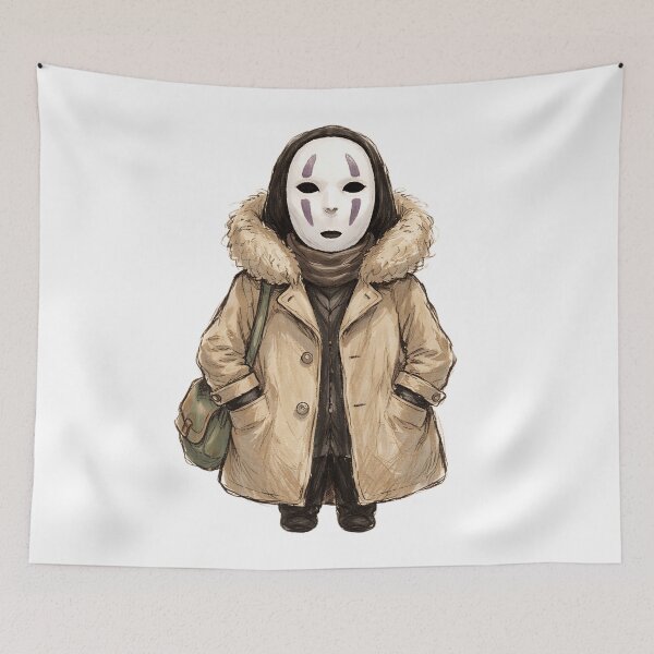 Item preview, NO FACE VINTAGE COAT designed and sold by LIS AND MELIVERSO.