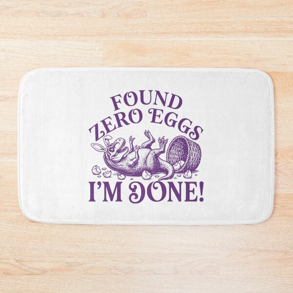 Item preview, Found Zero Eggs Im Done Funny T-Rex Easter Eggs Heat Press DTF Transfer Ready To Press designed and sold by gunaone-design.