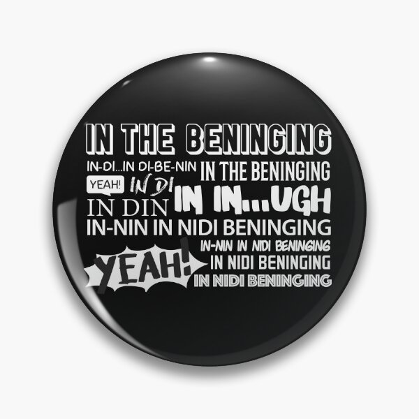 Item preview, IN THE BENINGGING (IN THE BEGGINNING (IN THE BENINGGING) designed and sold by Obedience Exalted Merchandize.