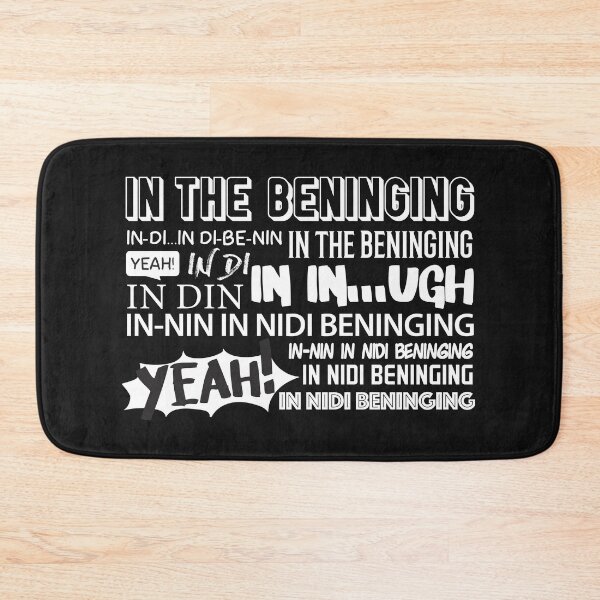 Item preview, IN THE BENINGGING (IN THE BEGGINNING (IN THE BENINGGING) designed and sold by Obedience Exalted Merchandize.